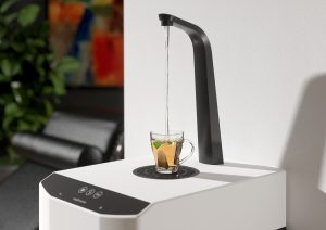 fontaine à eau chaude pour un thé